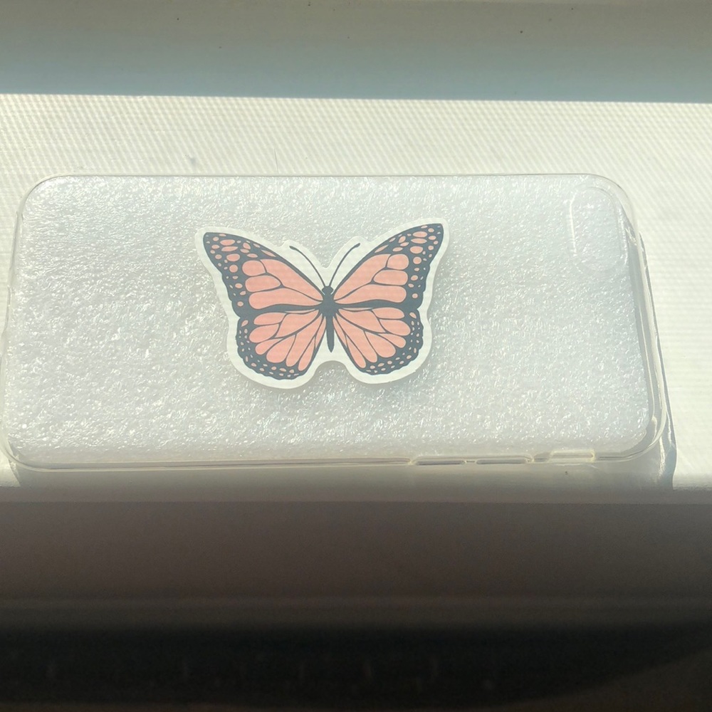 iPhone 7/8 Pink Butterfly Case